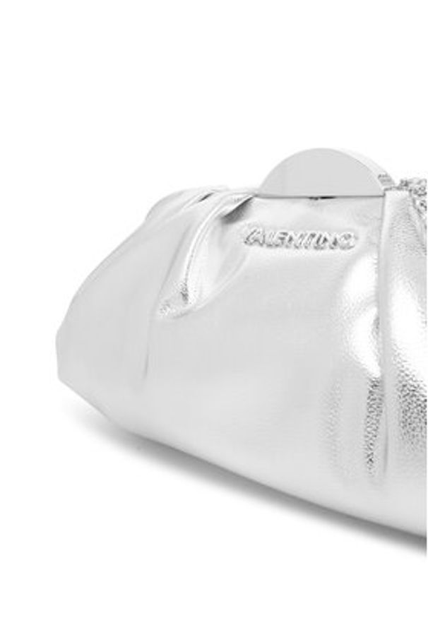 VALENTINO - Valentino Torebka Iside VBS9YA17 Srebrny. Kolor: srebrny. Materiał: skórzane