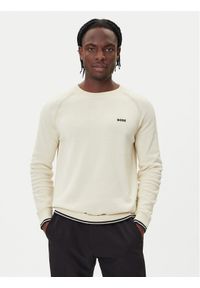 BOSS Sweter K_Zone CN 50541938 Beżowy Regular Fit. Kolor: beżowy. Materiał: syntetyk