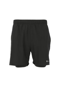 VIRTUS - Szorty 2 w 1 Virtus Zayne. Kolor: czarny. Długość: krótkie. Sezon: lato #1