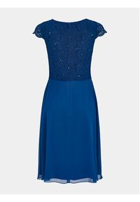 Swing Sukienka koktajlowa 5AF06400 Niebieski Regular Fit. Kolor: niebieski. Materiał: syntetyk. Styl: wizytowy