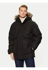 Jack & Jones Parka Star 12256892 Czarny Regular Fit. Kolor: czarny. Materiał: syntetyk #1