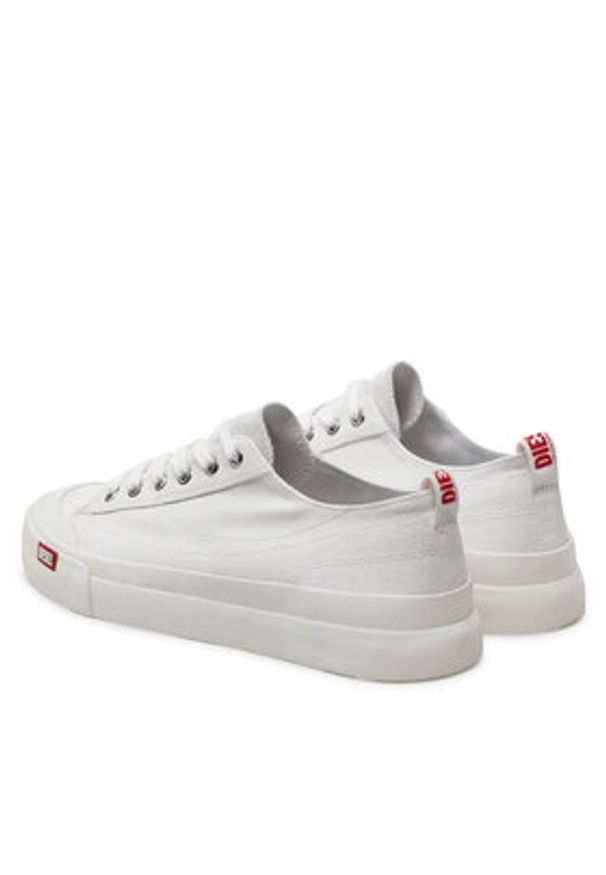Diesel Trampki Y03332 P2994 H7528 Biały. Kolor: biały. Materiał: materiał, bawełna
