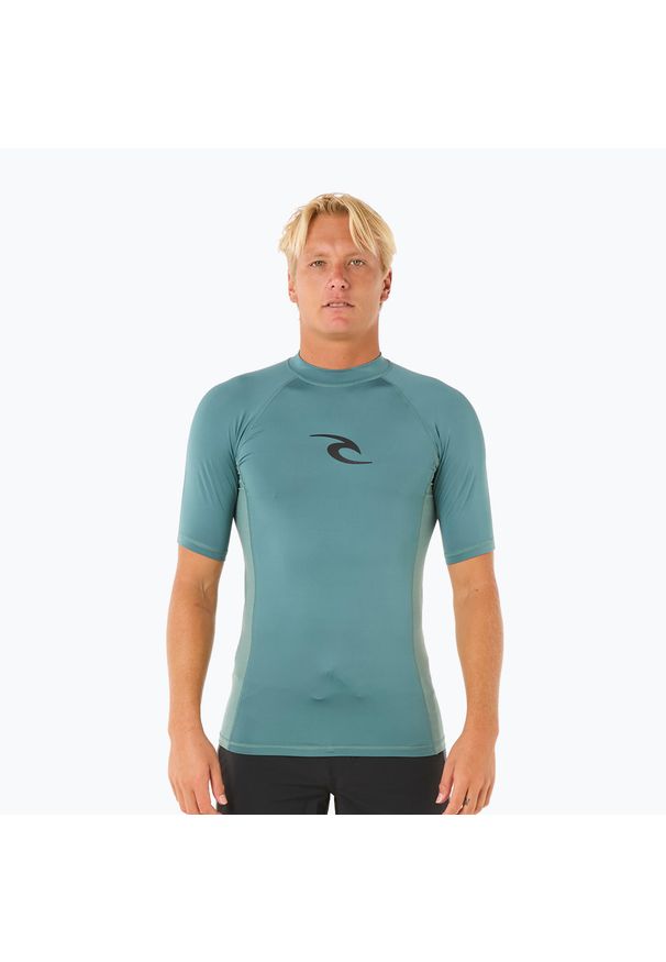 RIPCURL - Koszulka do pływania męska Rip Curl Waves UPF Performance. Kolor: niebieski