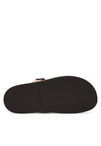 Tory Burch Klapki Ines Sport 168791 Brązowy. Kolor: brązowy. Materiał: skóra. Styl: sportowy #3