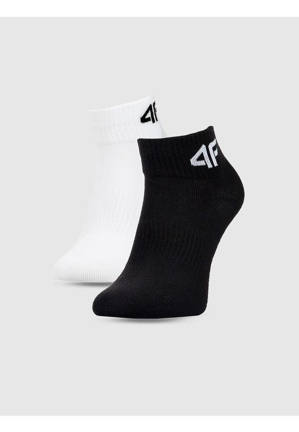 4f - 4F Skarpetki casual za kostkę (2-pack) chłopięce - multikolor 32-34. Kolor: wielokolorowy. Materiał: włókno, materiał, poliamid, bawełna