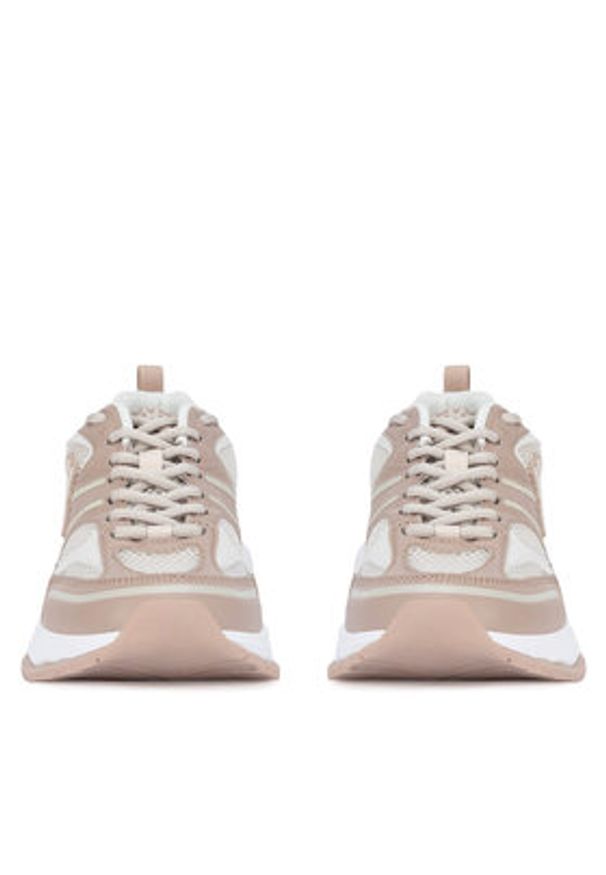 Kappa Sneakersy AW24-3C013 Beżowy. Kolor: beżowy. Materiał: materiał
