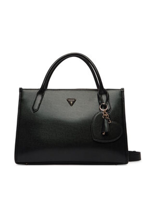 Guess Torebka Isobel HWBG99 32220 Czarny. Kolor: czarny. Materiał: skórzane