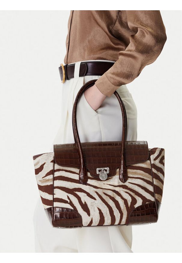 Lauren Ralph Lauren - LAUREN RALPH LAUREN Torebka 431969469001 Brązowy. Kolor: brązowy