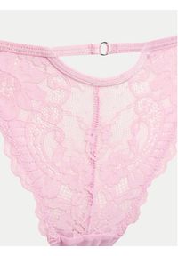 Hunkemöller Stringi Milaan 205384 Różowy. Kolor: różowy. Materiał: syntetyk