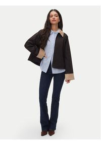 Vero Moda Kurtka przejściowa Vicky 10347720 Brązowy Relaxed Fit. Kolor: brązowy. Materiał: syntetyk #4