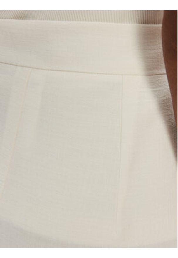 Marella Spódnica midi Getti 2515101051200 Écru Regular Fit. Materiał: syntetyk