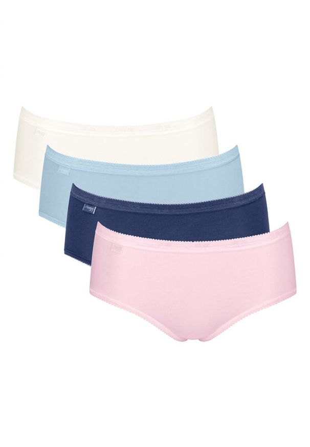 Sloggi Komplet fig Basic 10071781 Kolorowy. Materiał: bawełna. Wzór: kolorowy