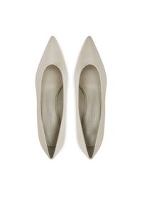 Weekend Max Mara Czółenka 2515521054600 Écru. Materiał: skóra