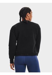 Under Armour - Bluza fitness damska UNDER ARMOUR RIval Fleece Logo. Kolor: czarny. Sport: fitness