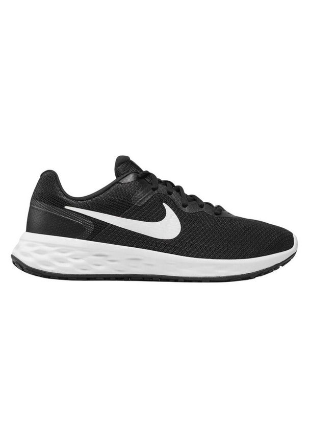 Nike - Męskie Buty Treningowe Revolution 6. Kolor: czarny, biały, wielokolorowy. Sezon: zima