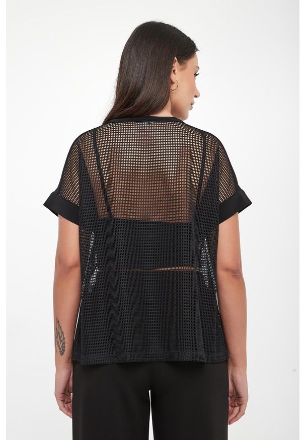 Joseph Ribkoff - Bluzka damska ażurowa JOSEPH RIBKOFF. Wzór: ażurowy