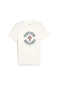 Puma - Męska koszulka Portugalia ftblNRGY PUMA White. Kolor: biały
