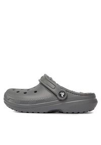 Crocs Klapki Classic Lined Clog 203591 Szary. Kolor: szary