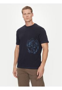 Napapijri T-Shirt S-Vanni NP0A4IEA Granatowy Regular Fit. Kolor: niebieski. Materiał: bawełna #1