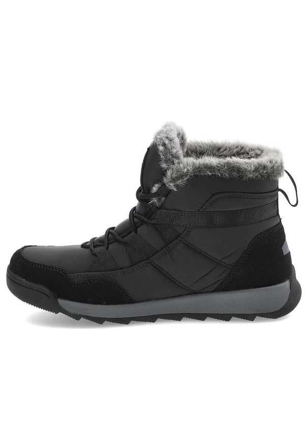 Czarne Śniegowce Cross Jeans Ocieplane Buty Damskie. Okazja: na spacer. Kolor: czarny. Materiał: syntetyk, futro, skóra ekologiczna. Szerokość cholewki: normalna. Sezon: zima
