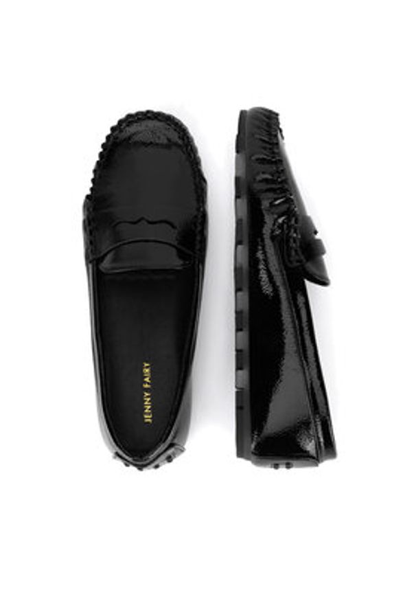 Jenny Fairy Mokasyny WFA1010-2 Czarny. Kolor: czarny. Materiał: syntetyk