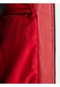 Hugo - HUGO Kurtka skórzana Lude 50553111 Czarny Regular Fit. Kolor: czarny. Materiał: skóra #6