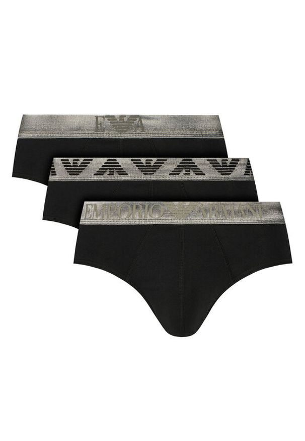Emporio Armani Underwear Komplet slipów EM000258 AF18886 MC061 Czarny. Kolor: czarny. Materiał: bawełna