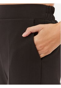 Maryley Spodnie materiałowe 23IB616/41BK Czarny Regular Fit. Kolor: czarny. Materiał: materiał, syntetyk