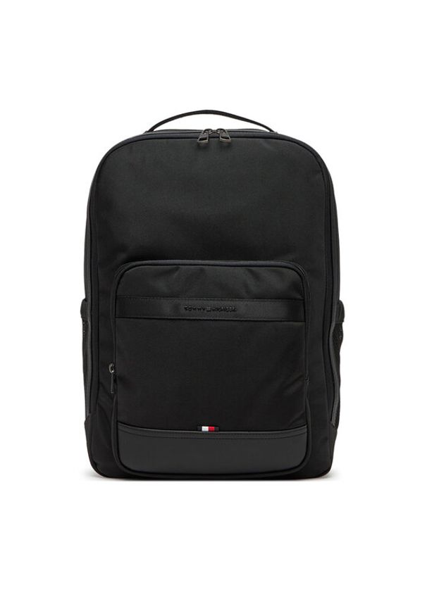 TOMMY HILFIGER - Tommy Hilfiger Plecak Th Nylon Travel Backpack AM0AM13469 Czarny. Kolor: czarny. Materiał: materiał