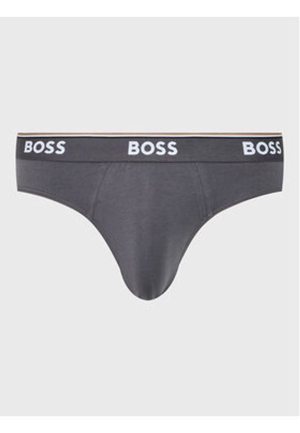 BOSS Komplet slipów Power 50475273 Kolorowy. Materiał: bawełna. Wzór: kolorowy