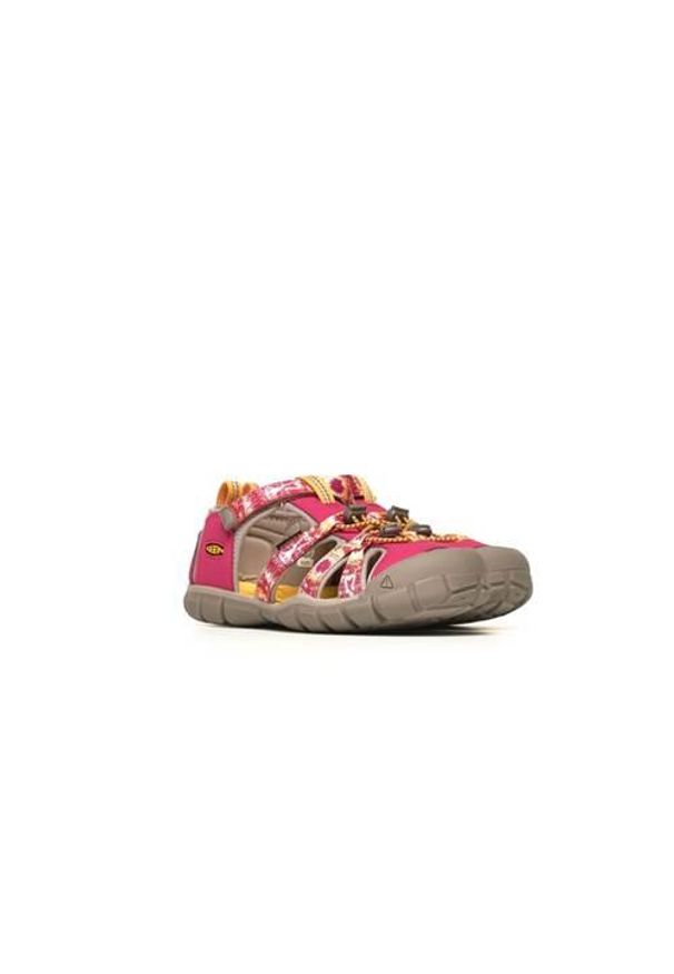 keen - Buty do chodzenia damskie Keen Seacamp Ii Cnx. Zapięcie: rzepy. Kolor: różowy. Materiał: materiał, syntetyk. Sport: turystyka piesza