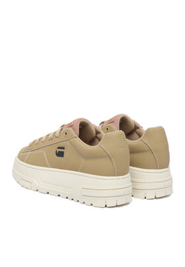 G-Star RAW - G-Star Raw Sneakersy CEO-COLS Beżowy. Kolor: beżowy. Materiał: nubuk, skóra