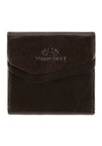 Wittchen - Męski portfel skórzany rozkładany. Kolor: brązowy. Materiał: skóra #1