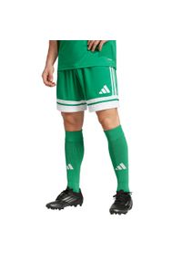 Spodenki Adidas Sport Squa25 Sho M Dorosłych. Kolor: zielony, biały, wielokolorowy. Długość: krótkie. Sport: piłka nożna