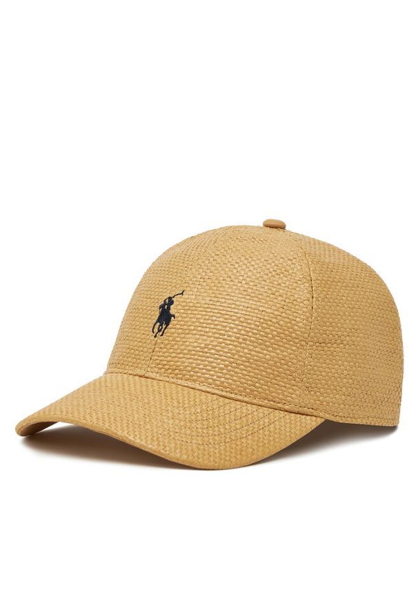 Czapka z daszkiem Polo Ralph Lauren. Kolor: beżowy