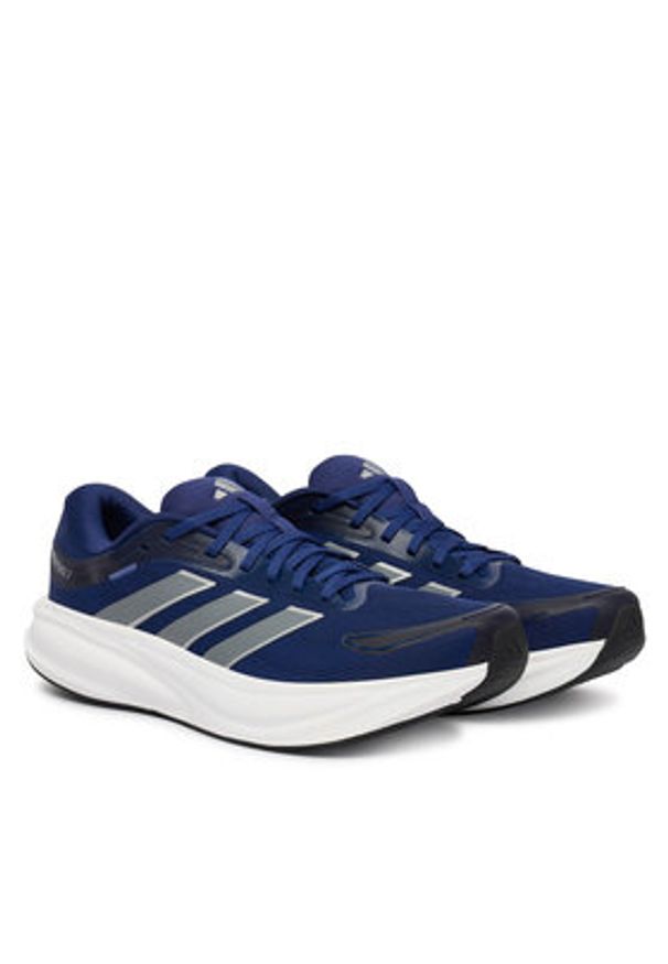 Adidas - adidas Buty do biegania Response 2 KJ1749 Granatowy. Kolor: niebieski. Materiał: materiał