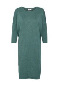 Saint Tropez Sukienka dzianinowa 30512181 Zielony Casual Fit. Okazja: na co dzień. Kolor: zielony. Materiał: dzianina, wiskoza. Typ sukienki: proste. Styl: casual #8