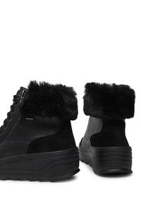 Geox Trzewiki D46WNB 0FE22 C9999 Czarny. Kolor: czarny. Materiał: zamsz, skóra #4