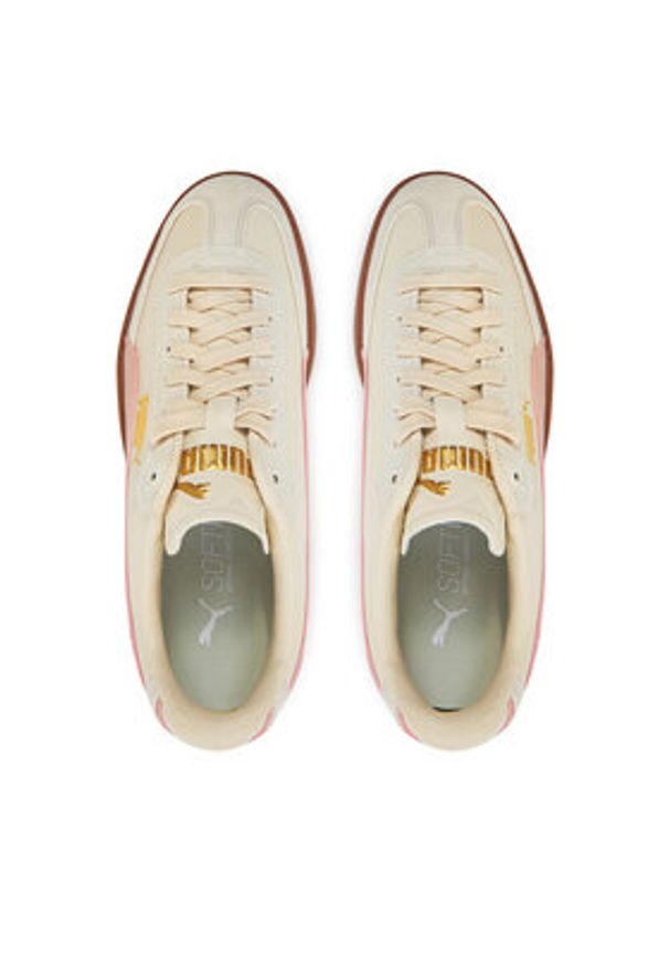 Puma Sneakersy Club II Era 397447 23 Beżowy. Kolor: beżowy. Materiał: skóra, zamsz
