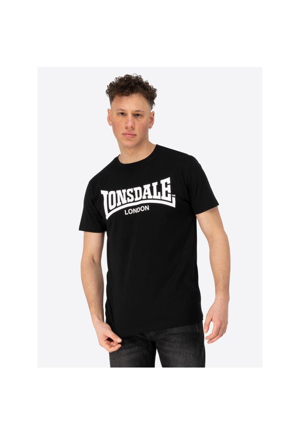 Koszulka Lonsdale Fulwood Regular Fit. Kolor: czarny, wielokolorowy, biały