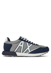 Armani Exchange Sneakersy XUX157 XV588 T076 Granatowy. Kolor: niebieski. Materiał: materiał