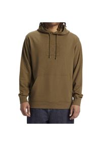 Bluza z kapturem męskie DC Shoes Highland. Typ kołnierza: kaptur. Kolor: brązowy. Materiał: bawełna, materiał. Sport: skateboard #1