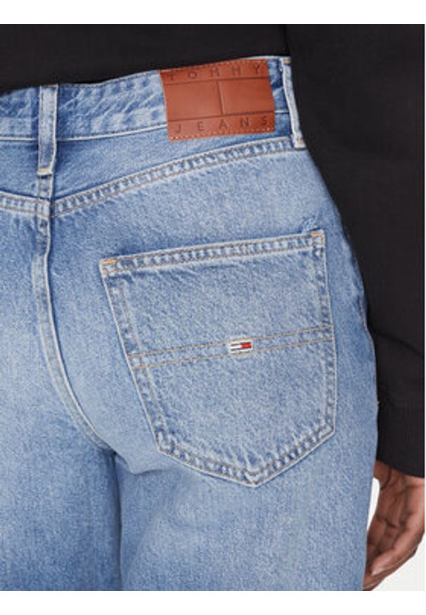 Tommy Jeans Jeansy Layla DW0DW21278 Niebieski Straight Fit. Kolor: niebieski