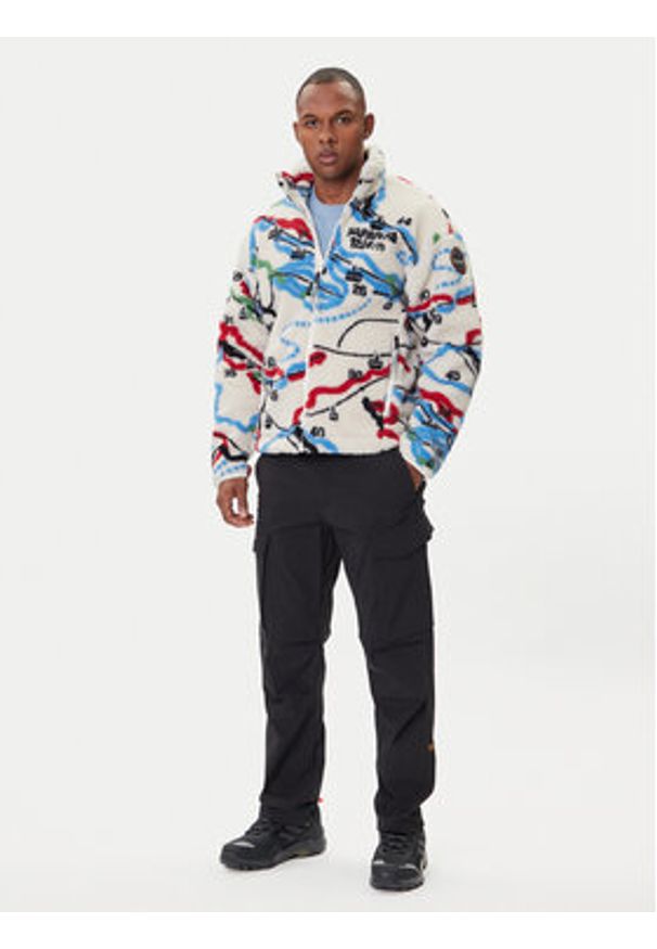 Napapijri Polar NP0A88TC Beżowy Regular Fit. Kolor: beżowy. Materiał: syntetyk