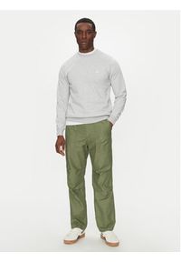 Element Bluza ELYFT00197 Szary Regular Fit. Kolor: szary. Materiał: bawełna