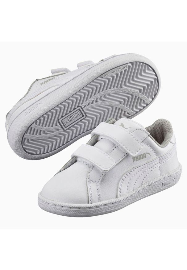 Buty do chodzenia Puma SMASH FUN L INF. Kolor: biały. Sport: turystyka piesza