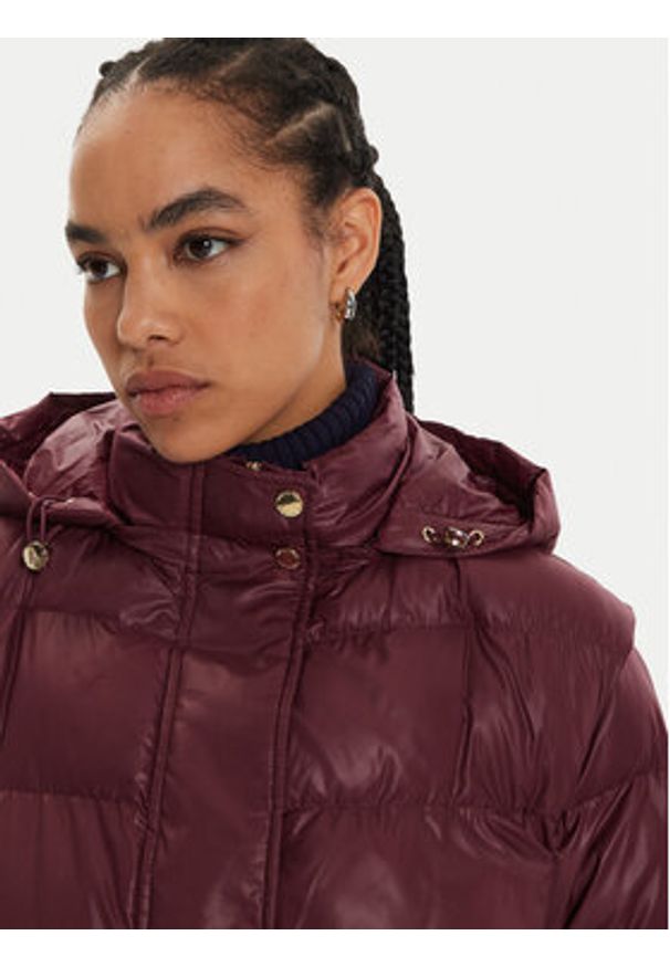 Patrizia Pepe Kurtka zimowa 8O0143/A451-M511 Fioletowy Regular Fit. Kolor: fioletowy. Materiał: syntetyk. Sezon: zima