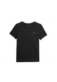4f - Koszulka Dziecięca 4F. Kolor: czarny #1