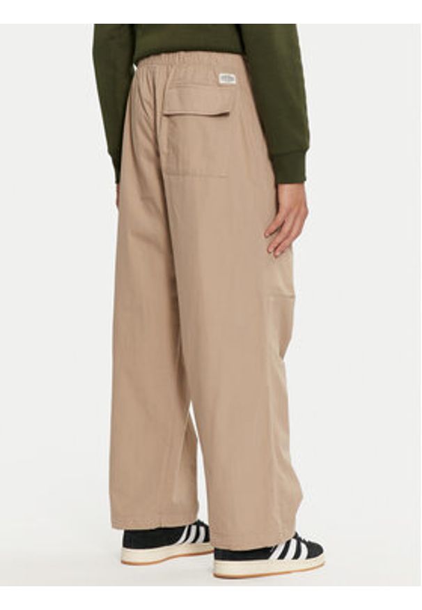Jack & Jones Spodnie materiałowe Parachute 12260931 Beżowy Loose Fit. Kolor: beżowy. Materiał: bawełna