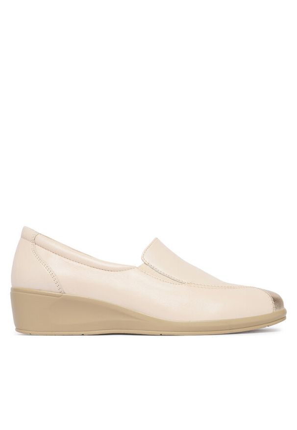 Półbuty Caprice. Kolor: beżowy